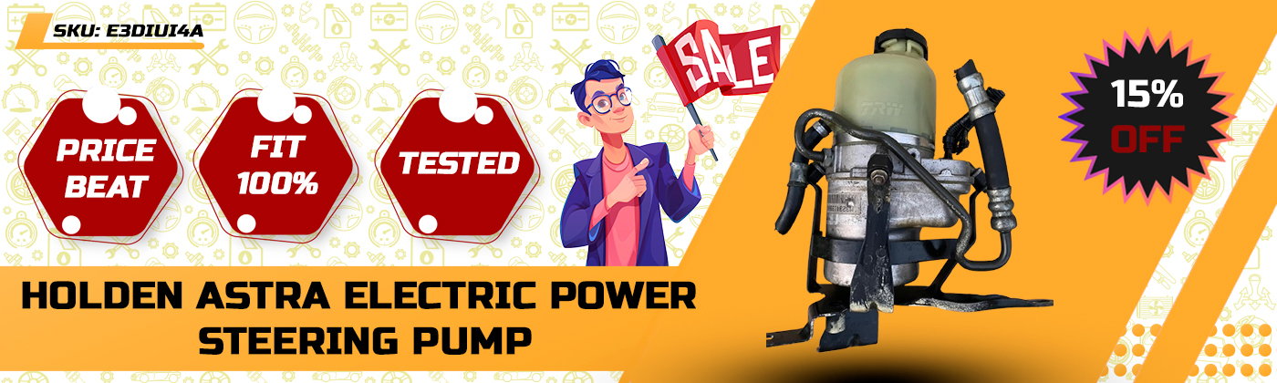 High-Quality Holden Astra Electric Power Steering Pump TRW Style for Hotrod, Race Car & Custom Conversion | 12V Plug & Play, Mounting Bracket Included