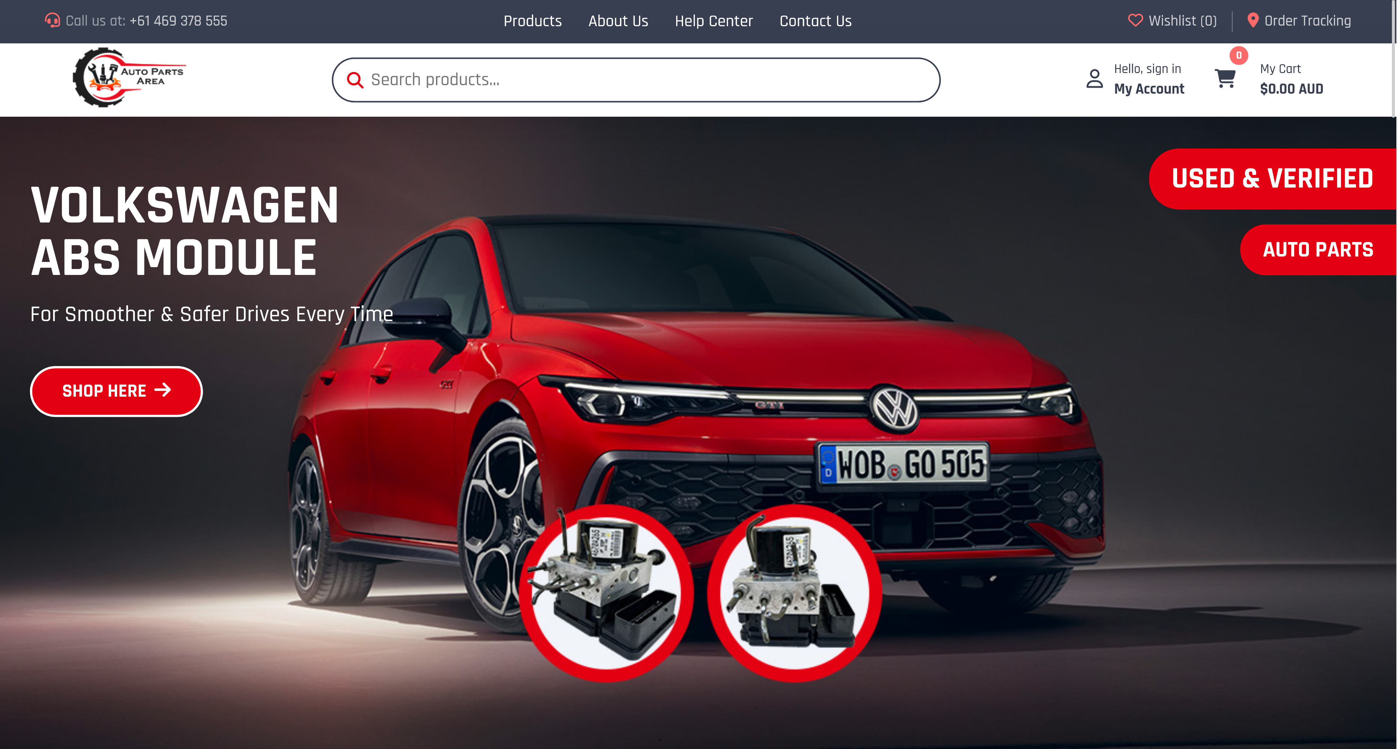Auto Parts Area (Auto Parts Selling)