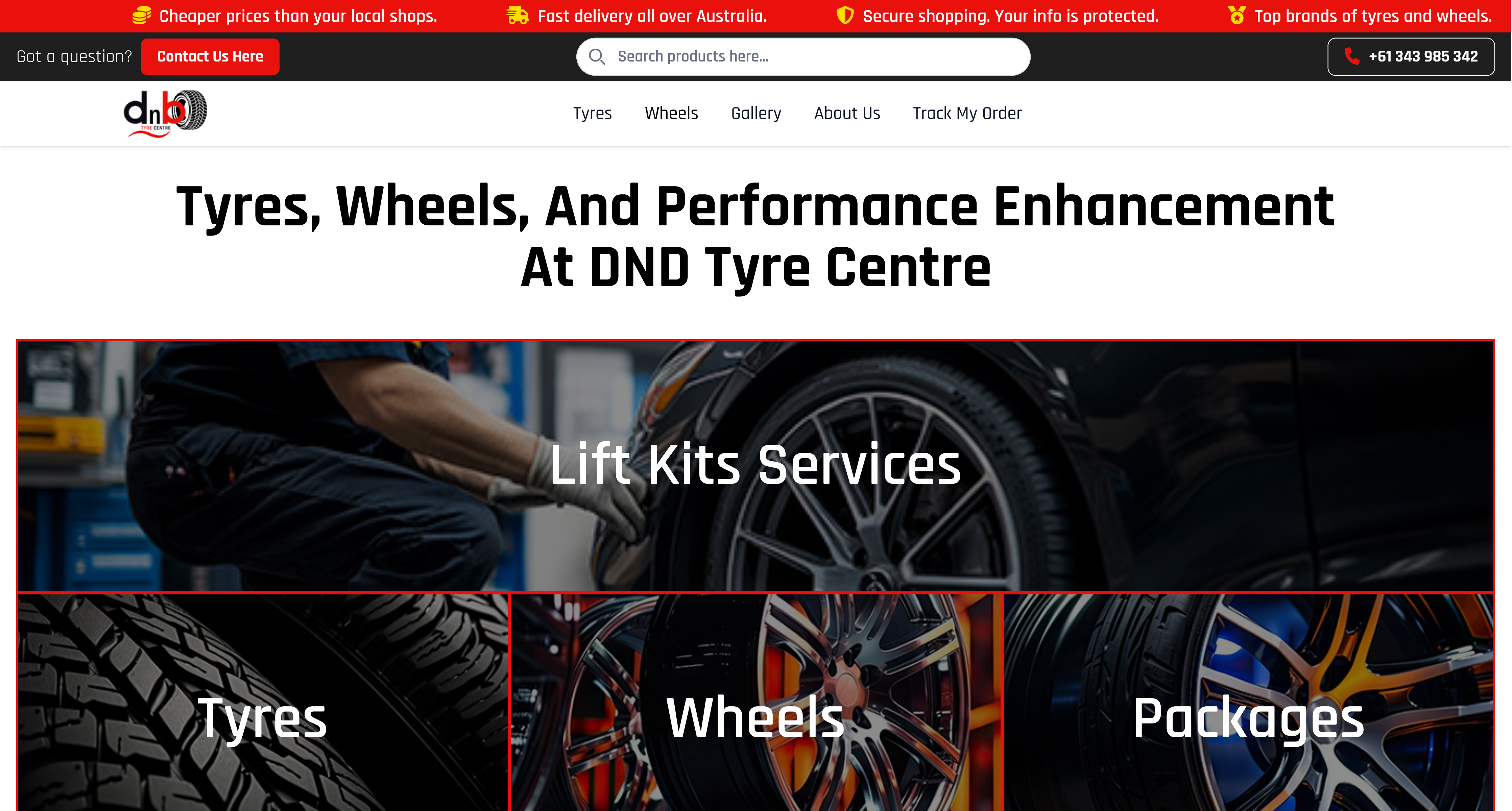 DNB Tyre Centre (Selling Tyres & Wheels)