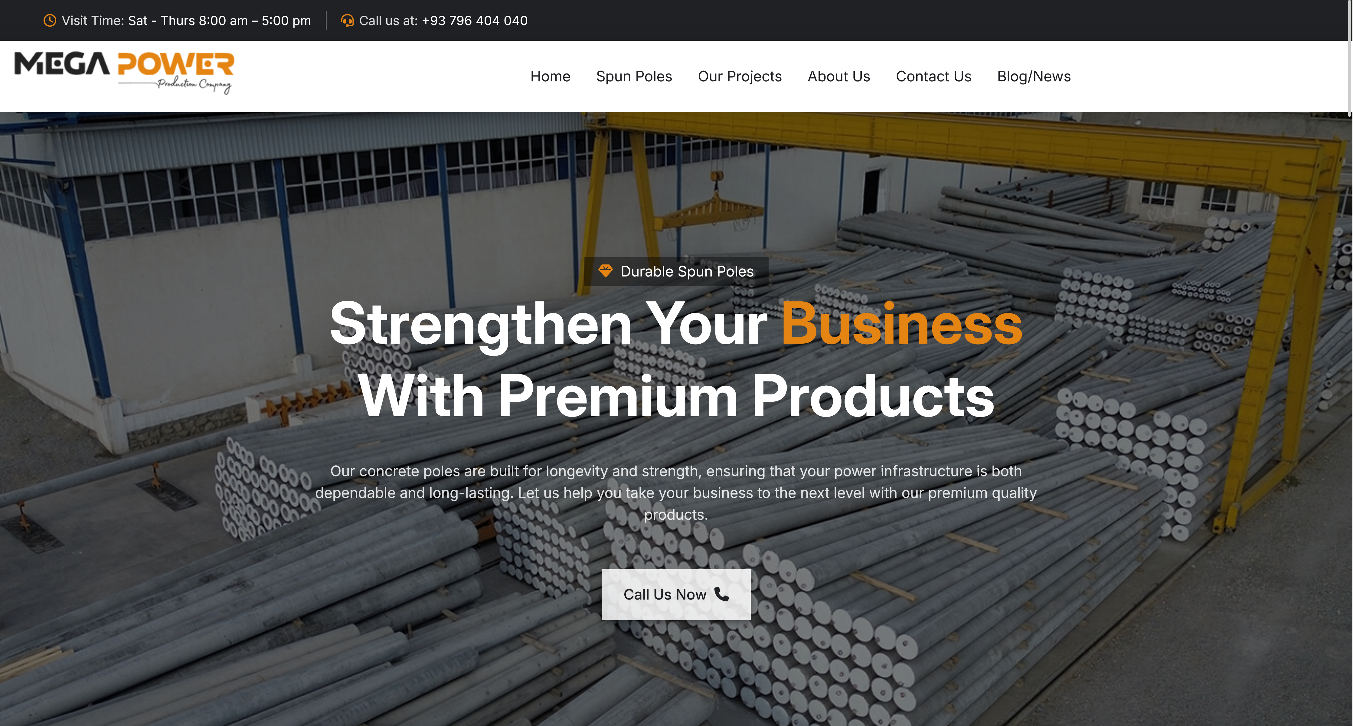 Mega Power (Concrete Poles Production Company)