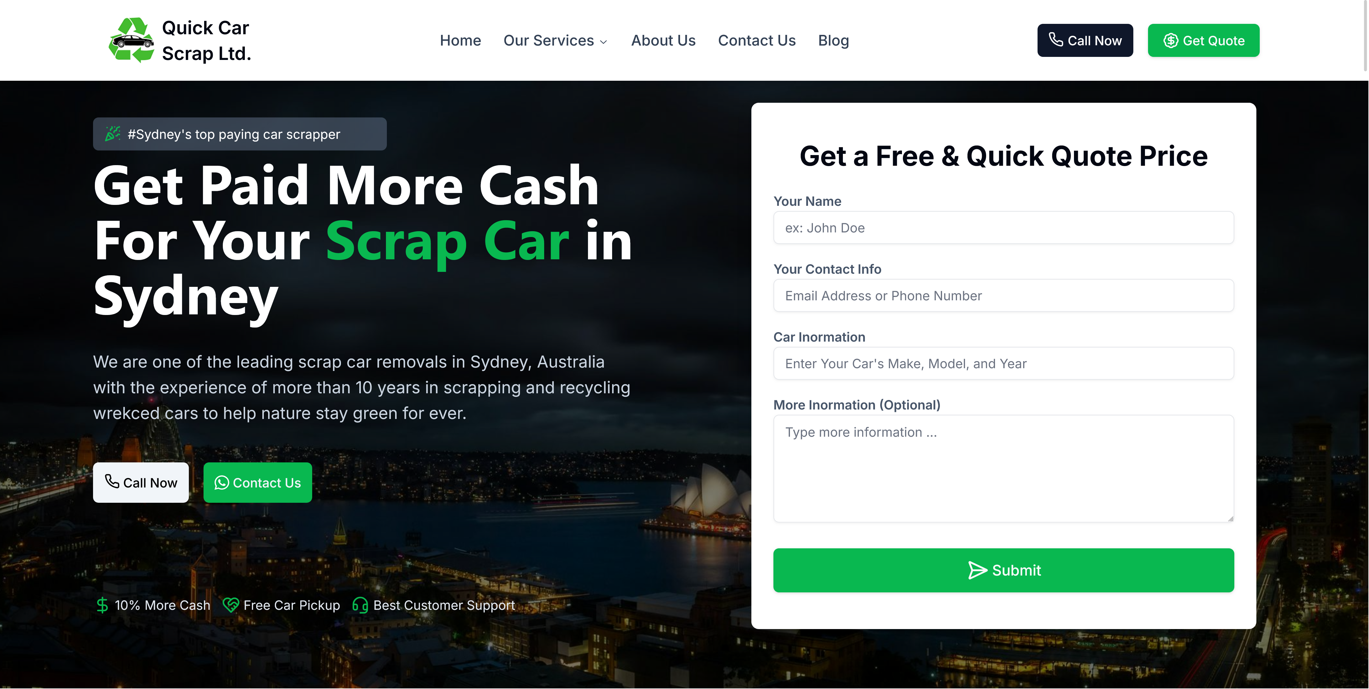 Quick Car Scrap (Scrap Cars Buying)